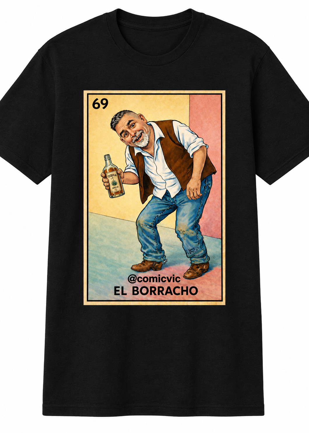 Victor Vasquez “El BORRACHO” t-shirt